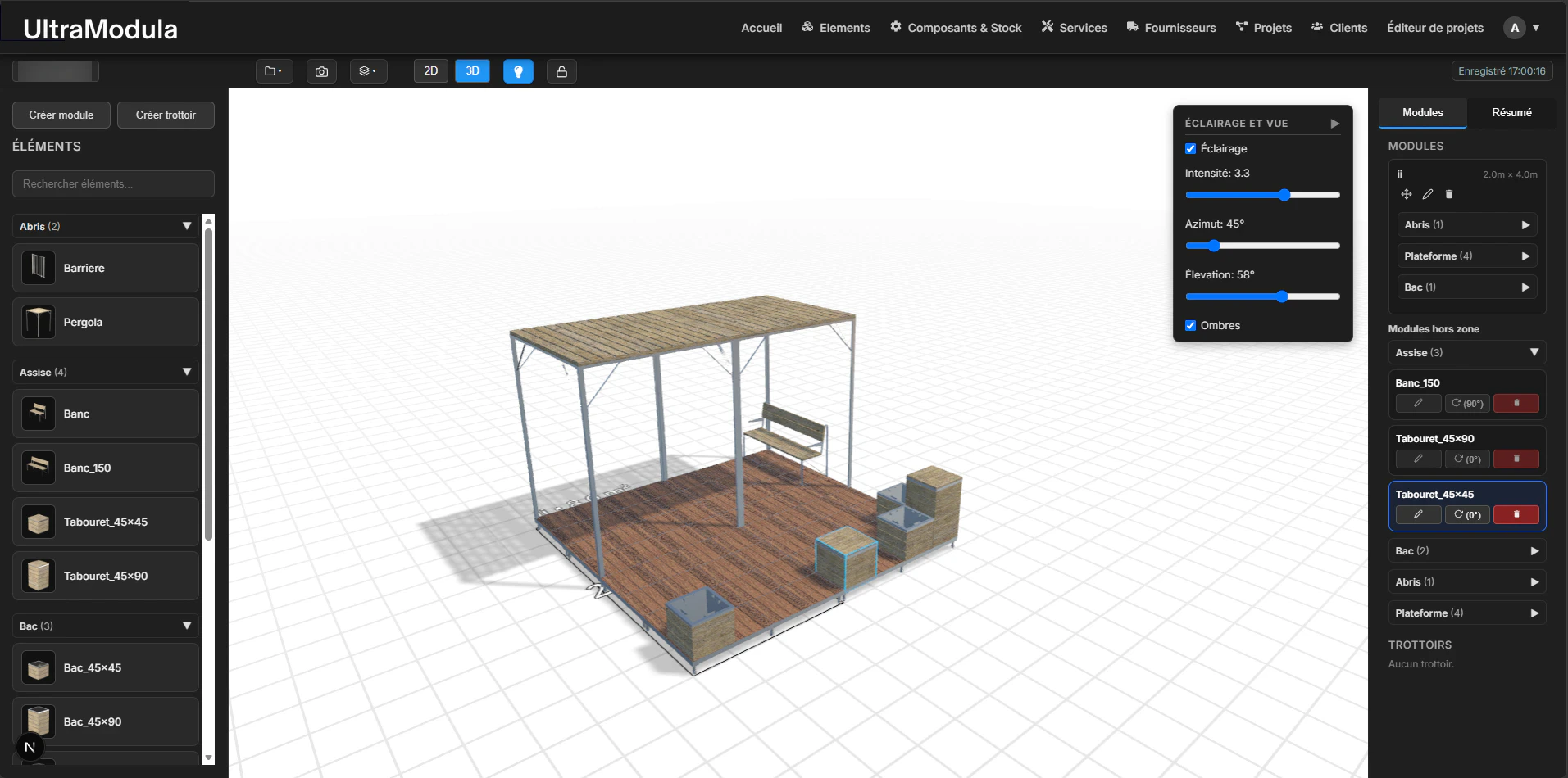 Ultra Modula interactive 3D structure editor